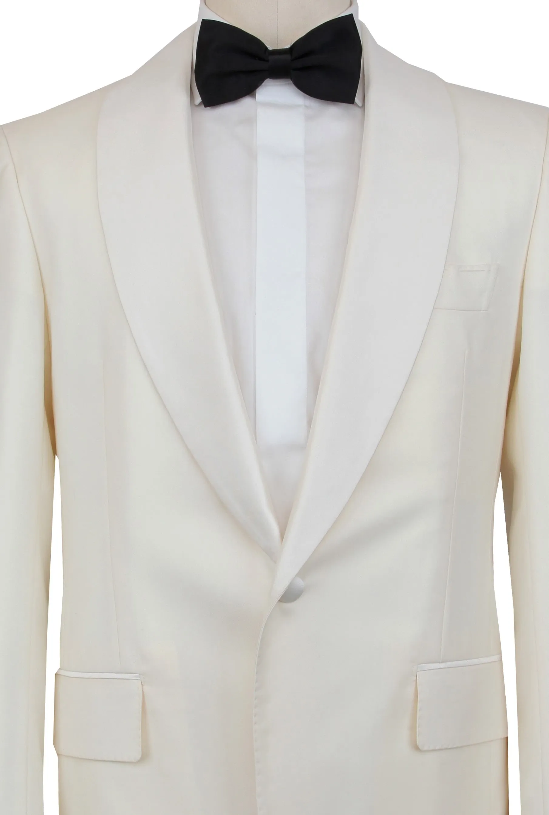 Principe d'Eleganza Cream Tuxedo Jacket