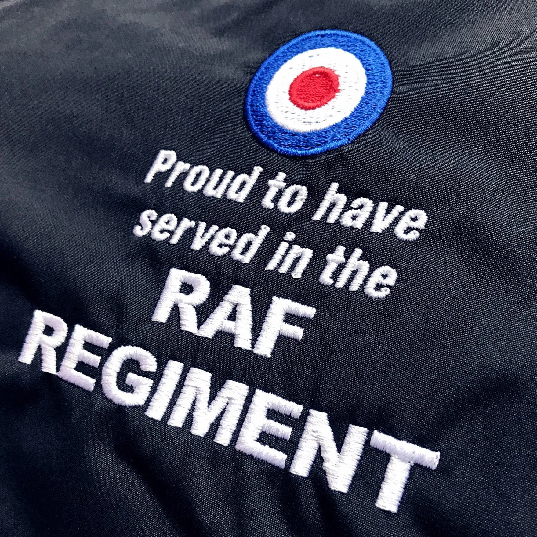 Proud to Have Served in The RAF Regiment Embroidered Premium Outdoor Jacket