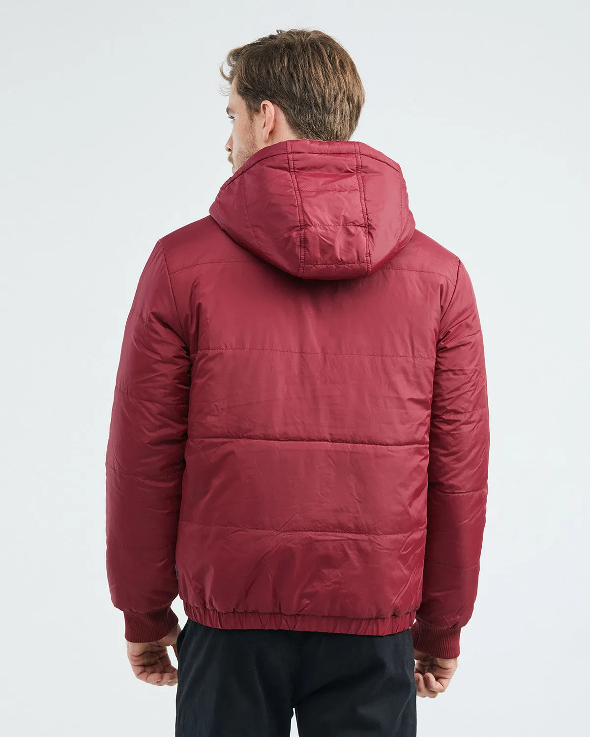 PUFFER DOUBLE SIDED IN RED