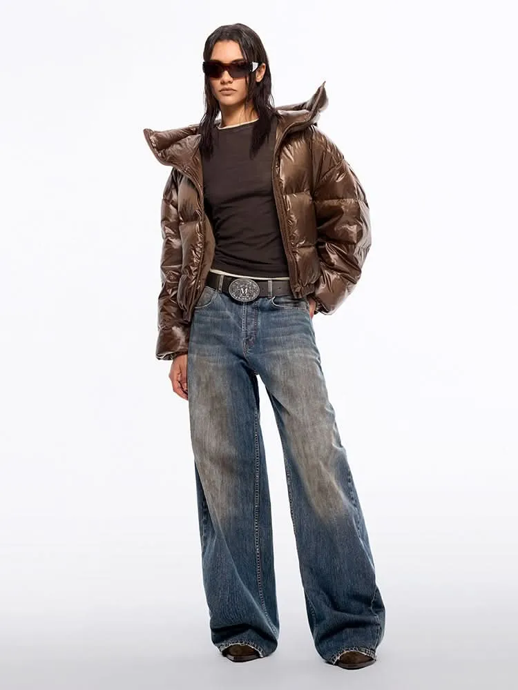 Puffer Jacket With Hood