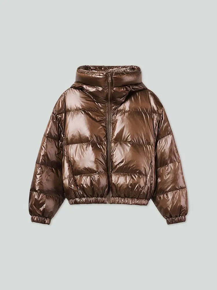 Puffer Jacket With Hood