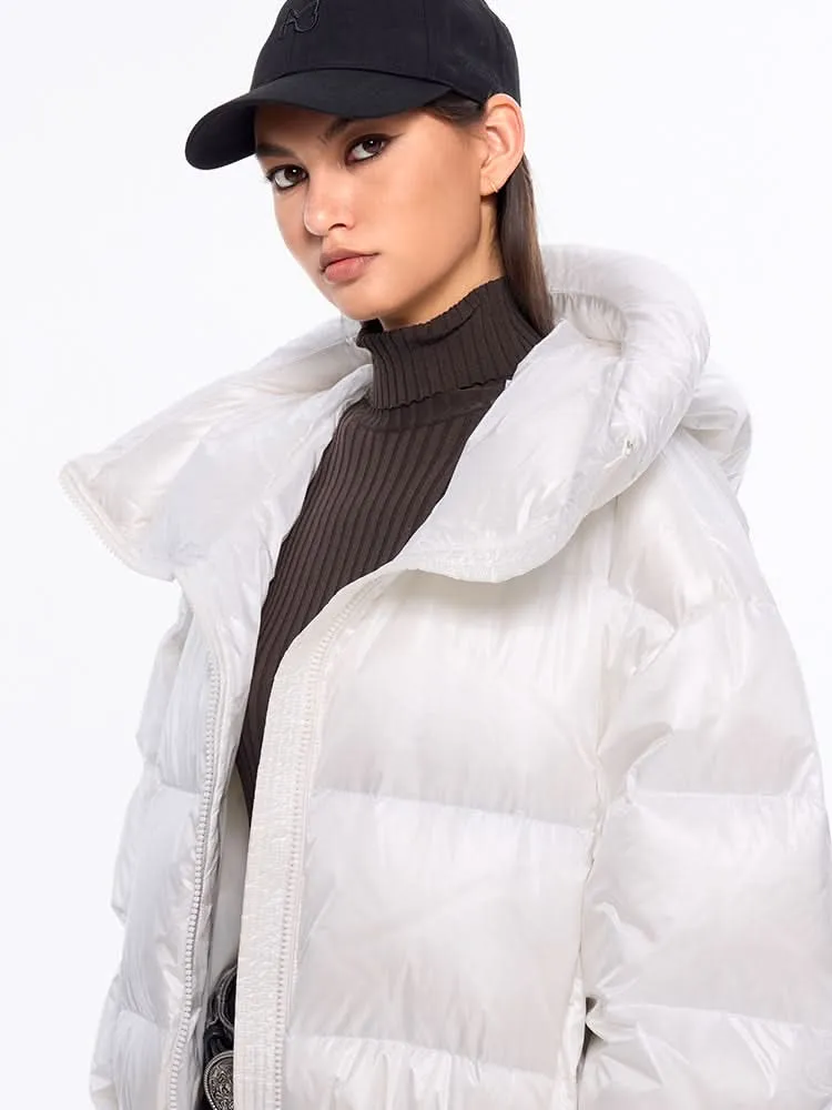 Puffer Jacket With Hood