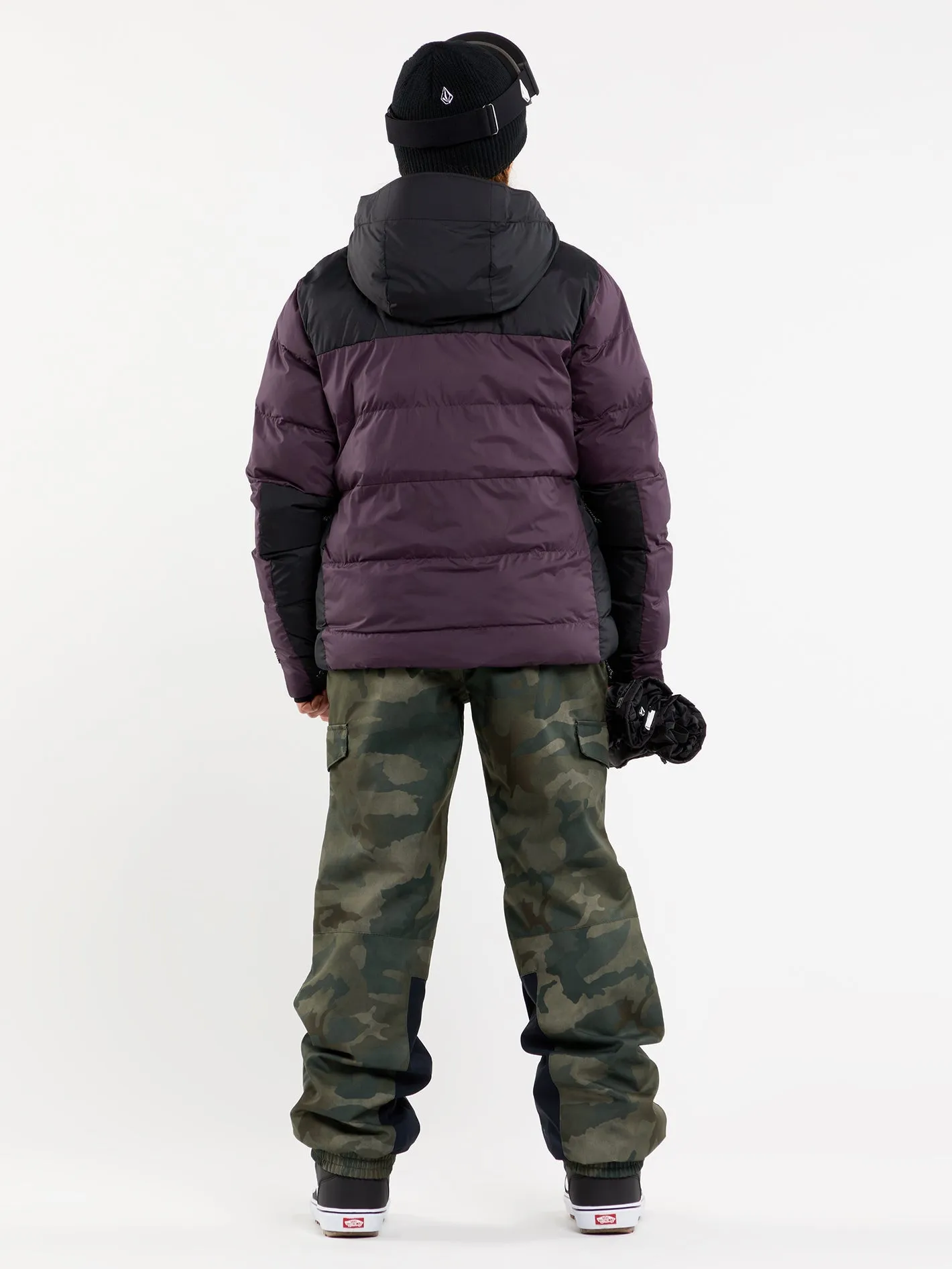 Puffleup Jacket - BLACKBERRY