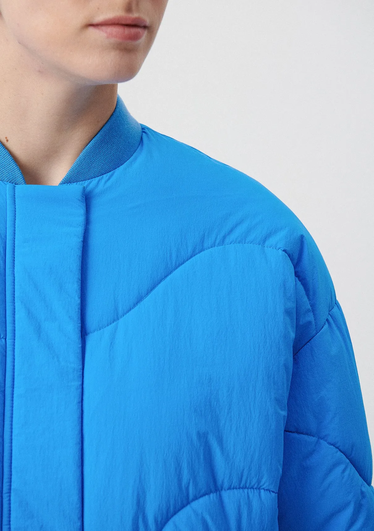 Quilted Blue Jacket