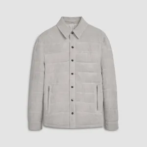 Quilted Suede Jacket