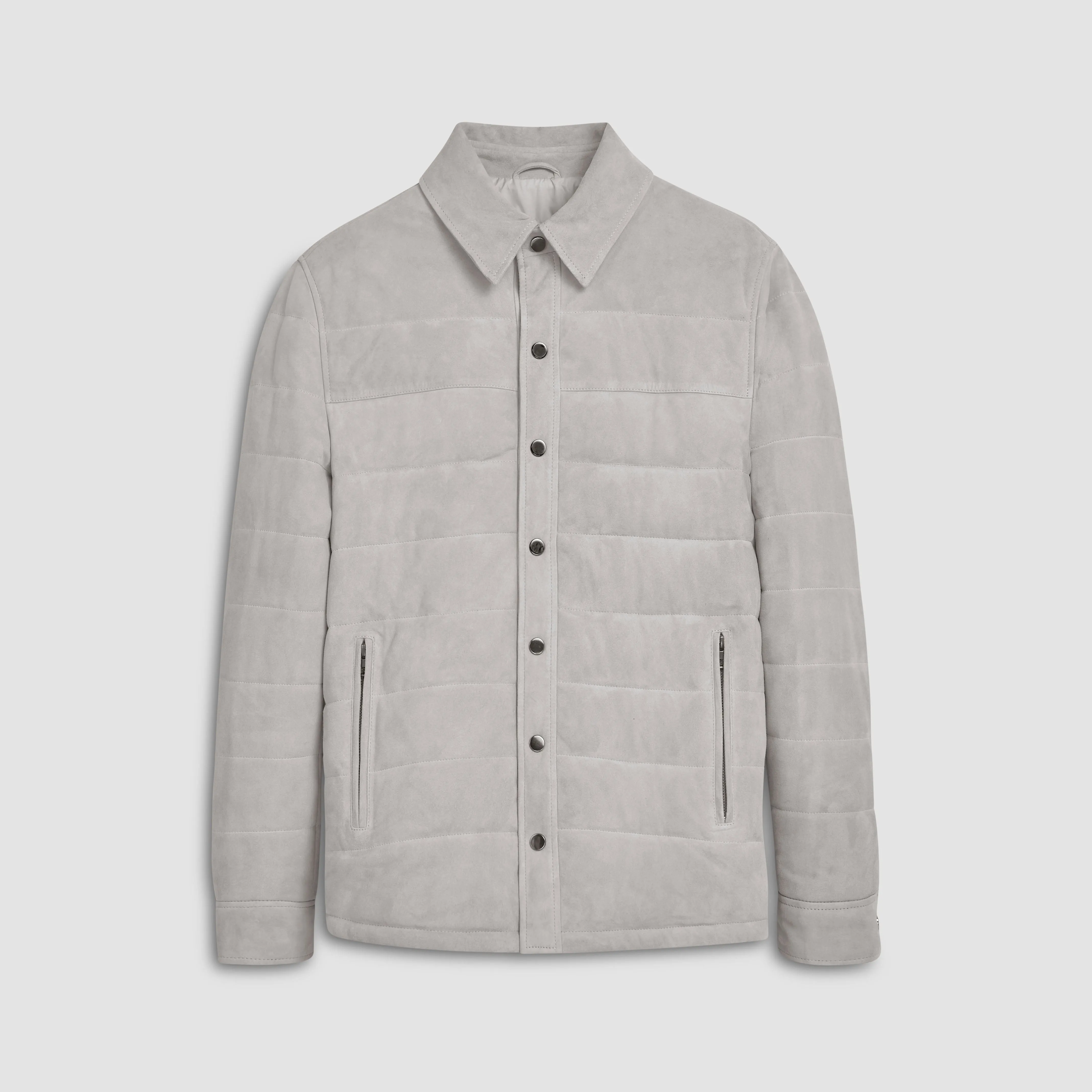 Quilted Suede Jacket