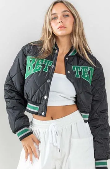 "DO BETTER" Bomber Jacket