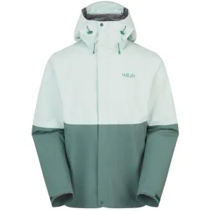 Rab Men's Downpour Waterproof Jacket (Cool Mint/Sage)