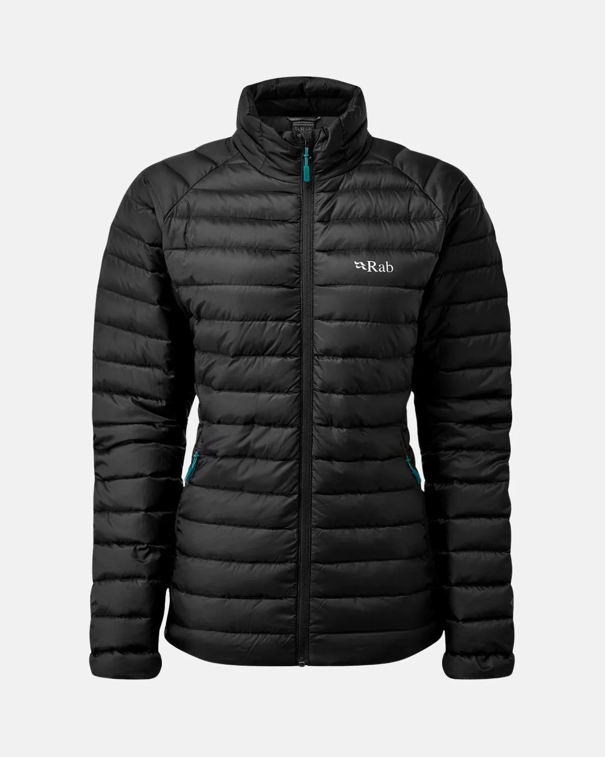 RAB WOMENS MICROLIGHT DOWN JACKET BLACK