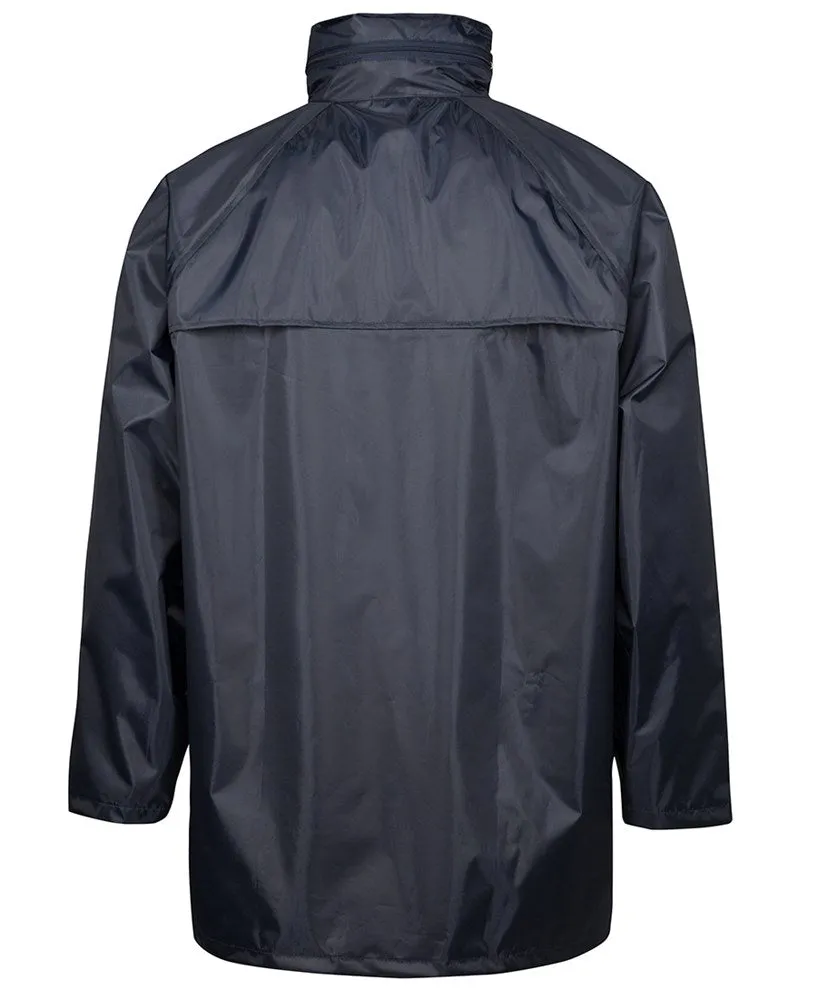 RAIN SHELL JACKET - PVC COATED, WATERPROOF, LIGHTWEIGHT