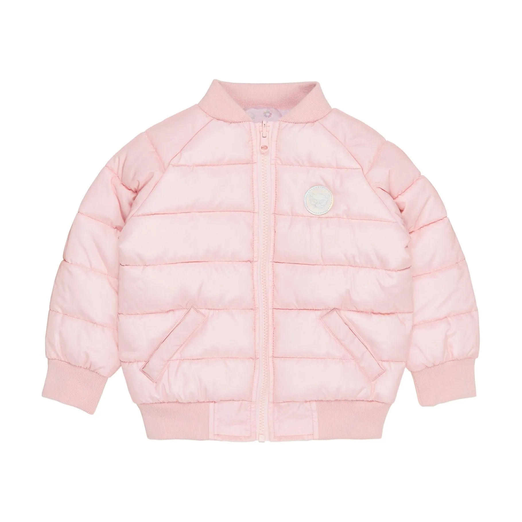 Rainbow Reversible Bomber Rosebud