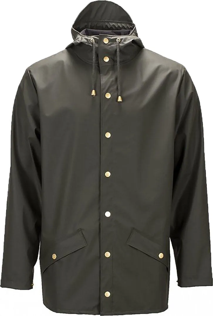 RAINS Unisex Glossy Jacket Raincoat #1276 $110 NWT