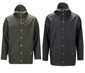 RAINS Unisex Glossy Jacket Raincoat #1276 $110 NWT