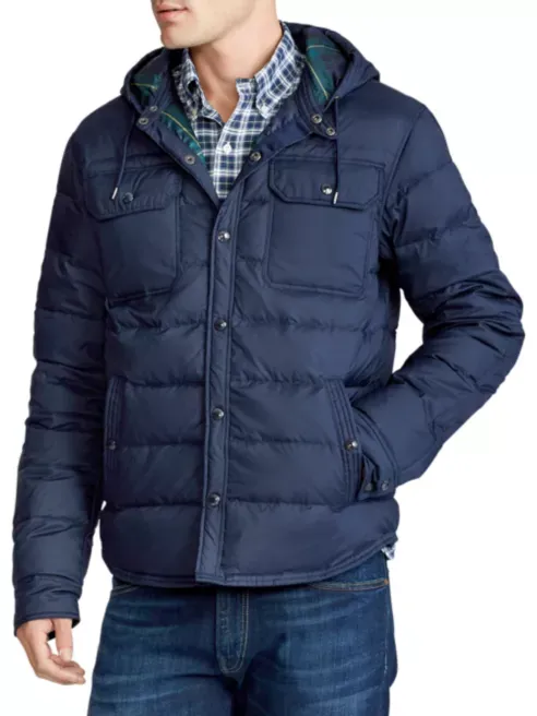 Ralph Lauren Aviator Down Lightweight Puffer Jacket