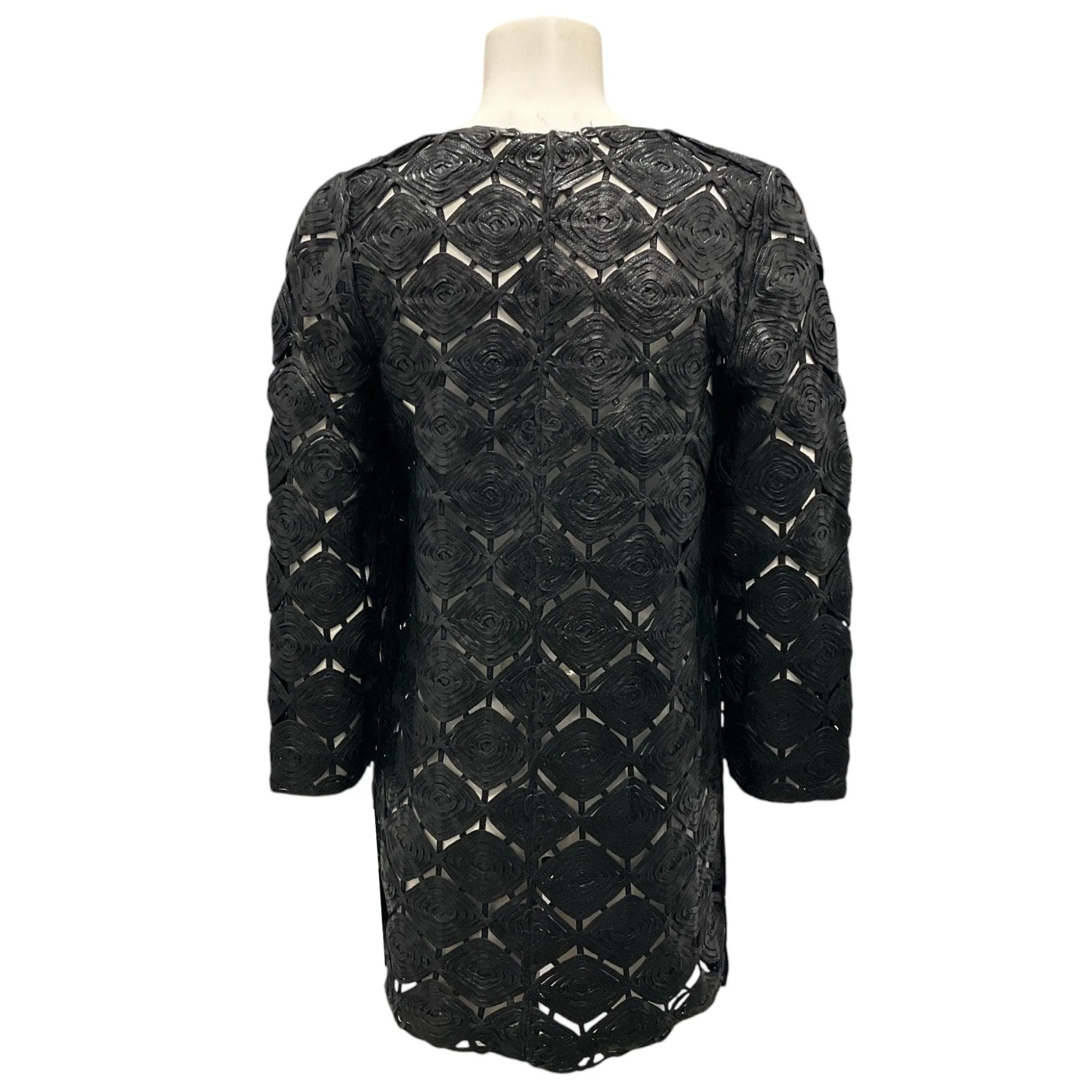 Rani Arabella Black Embroidered Braided Jacket