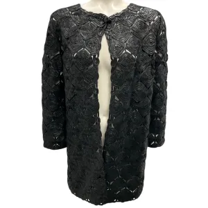 Rani Arabella Black Embroidered Braided Jacket