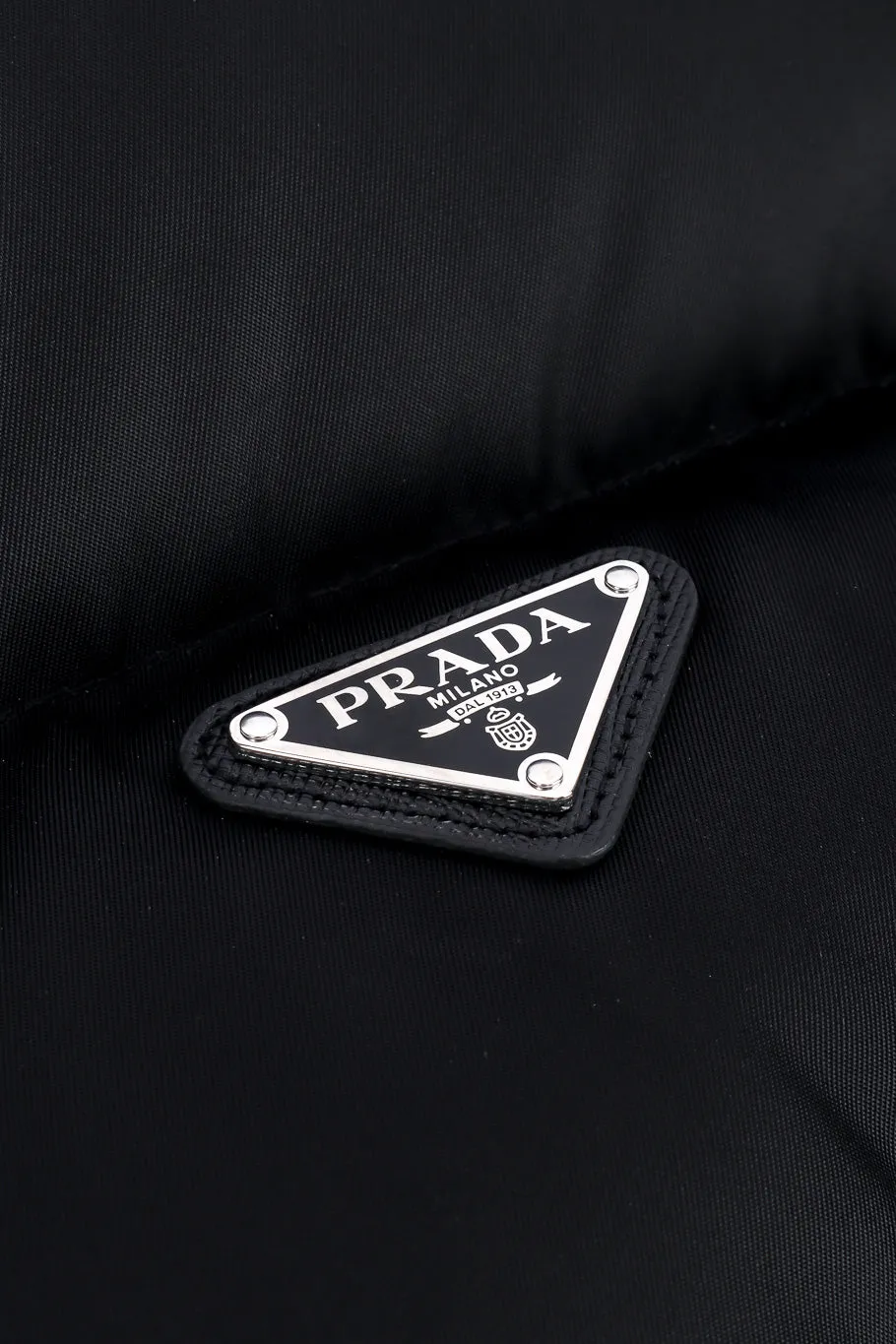 Re-Nylon Cropped Puffer Vest