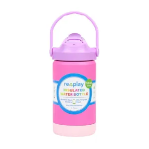 RE-PLAY 12 oz Insulated Recycled Stainless Steel Water Bottle