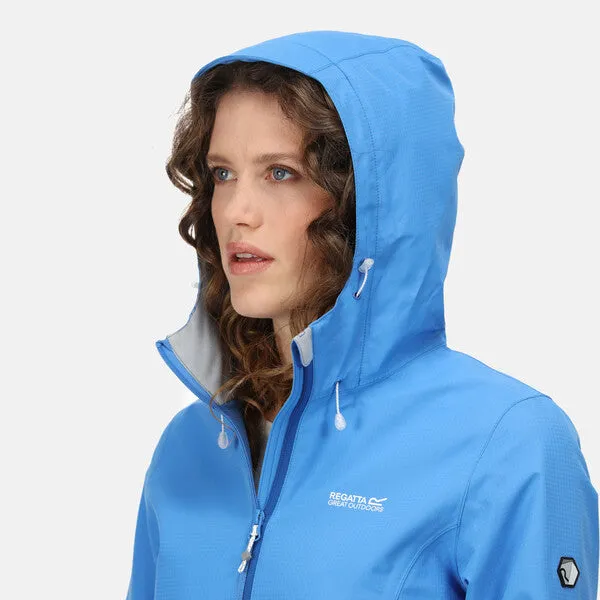 Regatta Women's Hamara III Waterproof Jacket Sonic Blue
