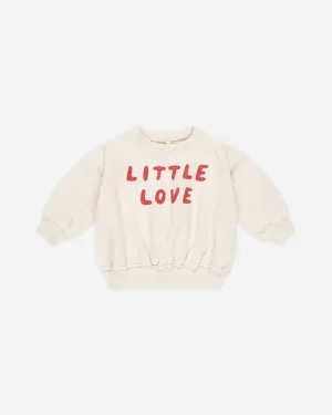 Relaxed Fleece Sweatshirt || Little Love