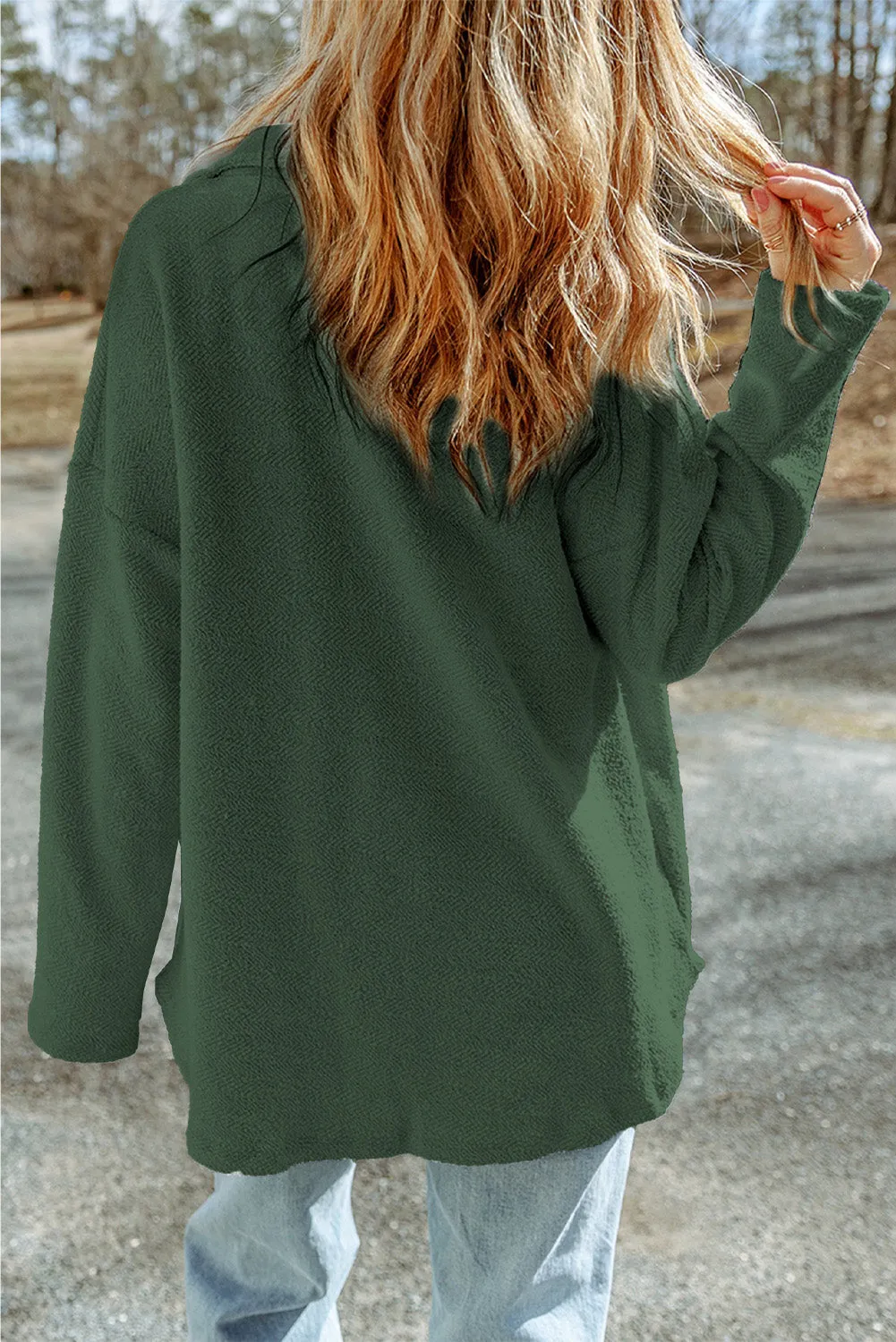 Rena Button Down Long Sleeve Jacket