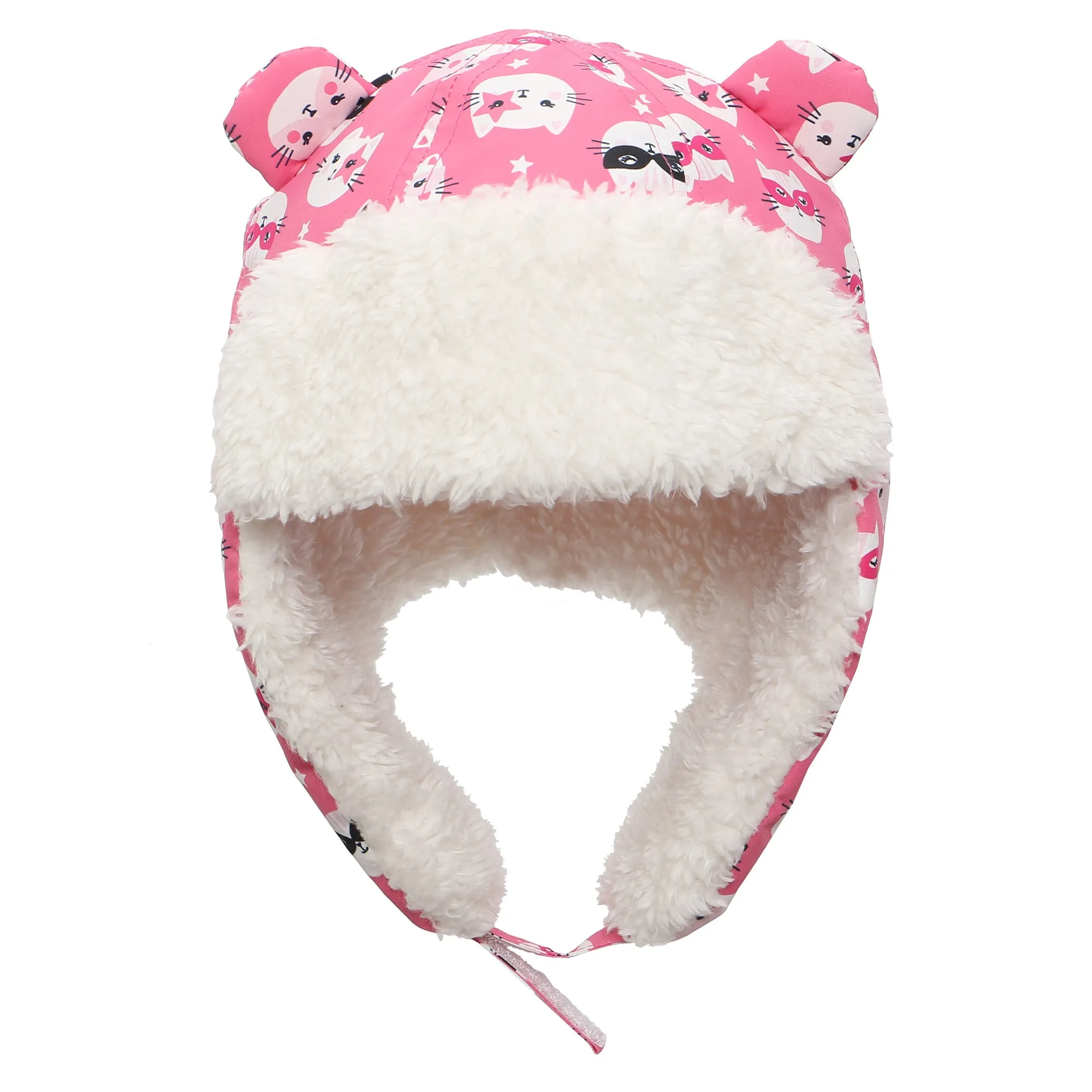 Repellent Trapper Hat Cat Pink