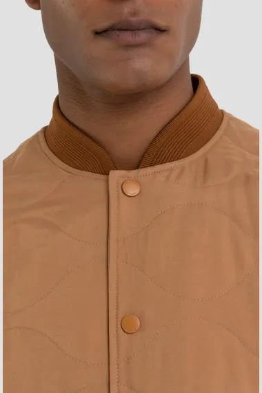 REPLAY SARTORIALE QUILTED BISCUIT BOMBER JACKET