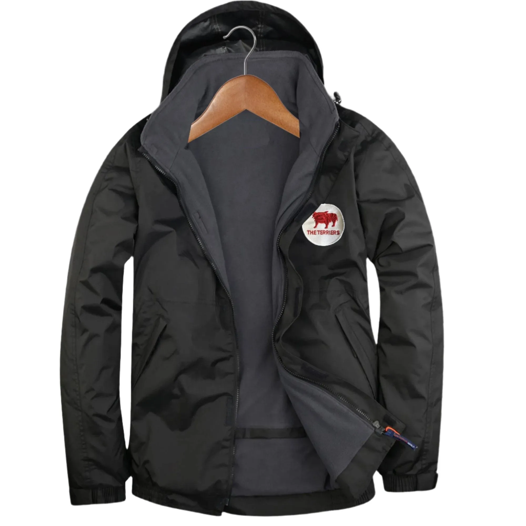 Retro Huddersfield 1969 Embroidered Premium Outdoor Jacket