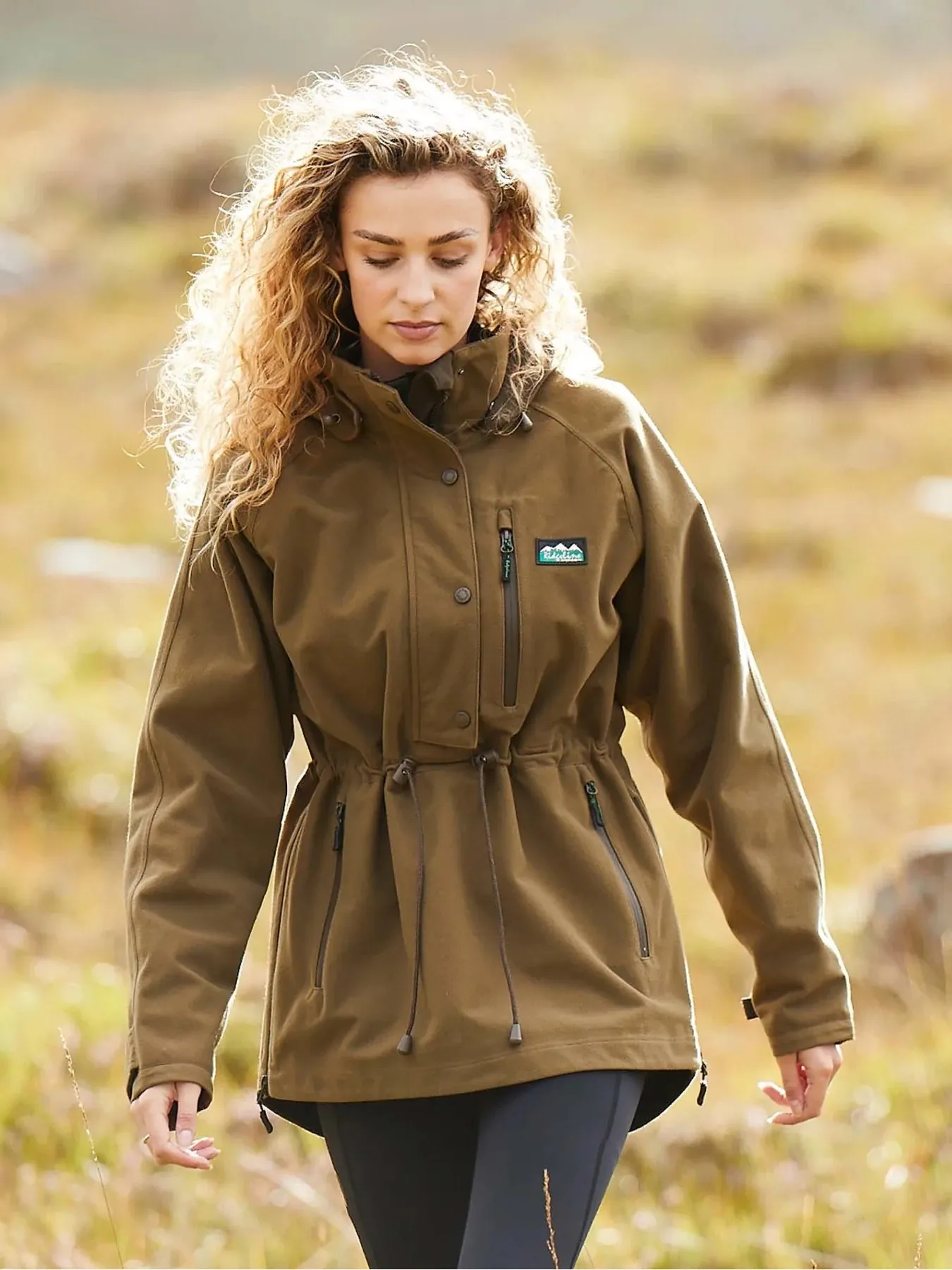 RIDGELINE Ladies Monsoon II Classic Smock - Teak
