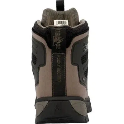 Rocky Men's Quickfire 5.5" WP 200G Insulated Outdoor Boot- Clay- RKS0651