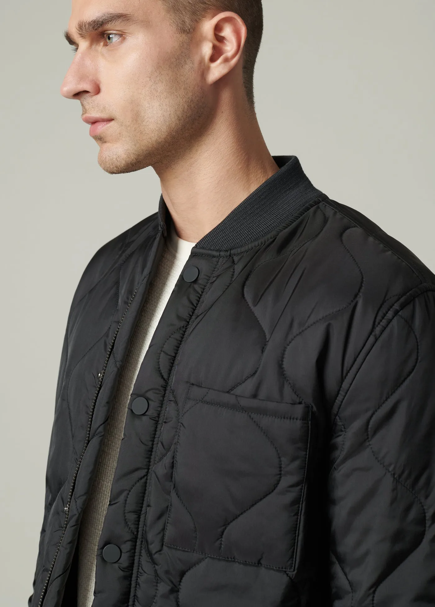 RORY QUILTED BOMBER