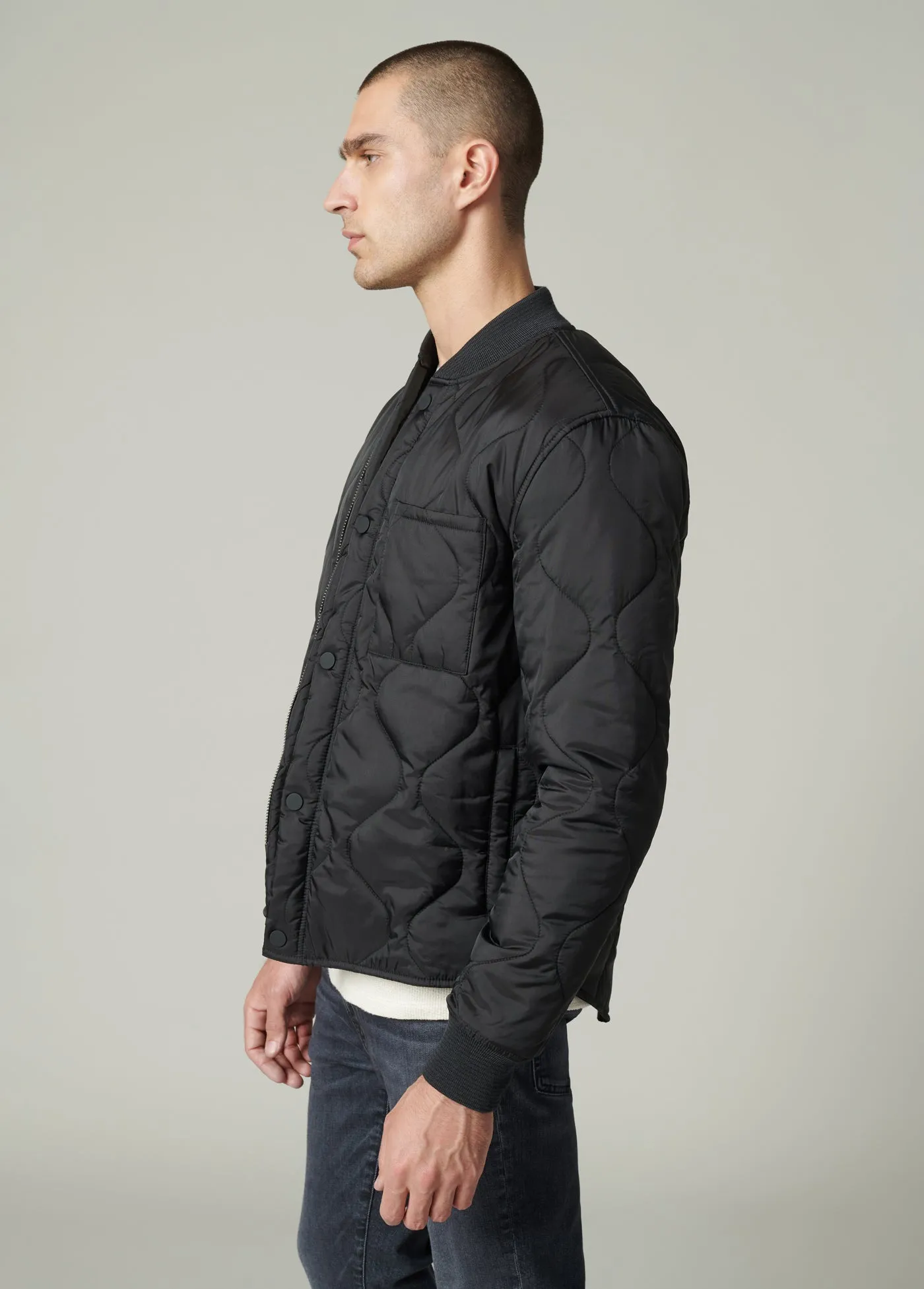 RORY QUILTED BOMBER