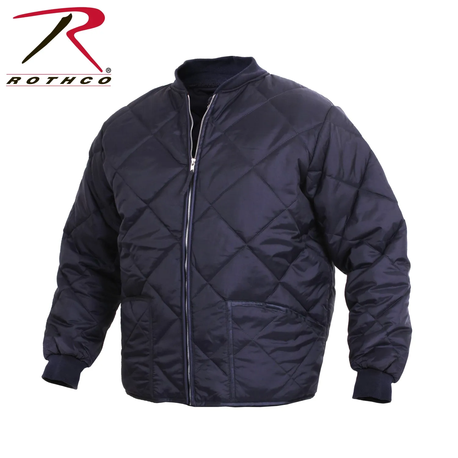 Rothco Diamond Nylon Quilted Flight Jacket