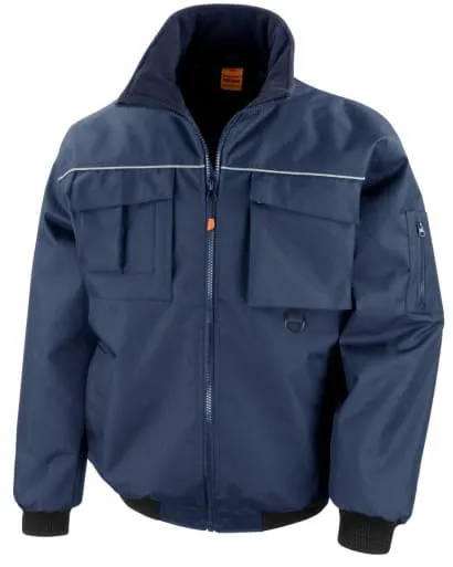 Sabre Padded Pilot Jacket Waterproof Windproof Result Workguard  R300X