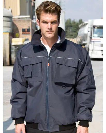 Sabre Padded Pilot Jacket Waterproof Windproof Result Workguard  R300X