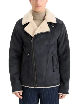 SCOTCH & SODA FAUX SHEERLING JACKET 178616