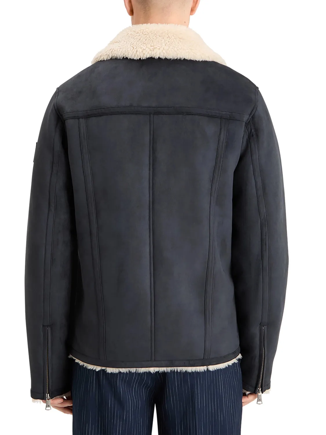 SCOTCH & SODA FAUX SHEERLING JACKET 178616