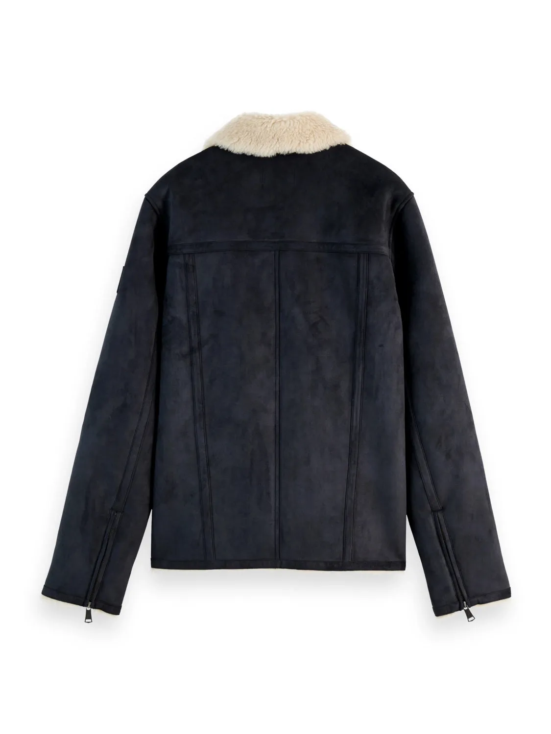 SCOTCH & SODA FAUX SHEERLING JACKET 178616