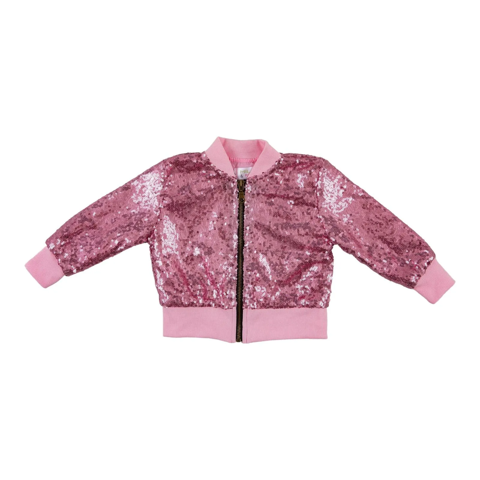 Sequin Jacket - Pink