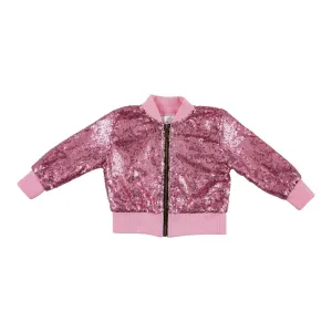 Sequin Jacket - Pink