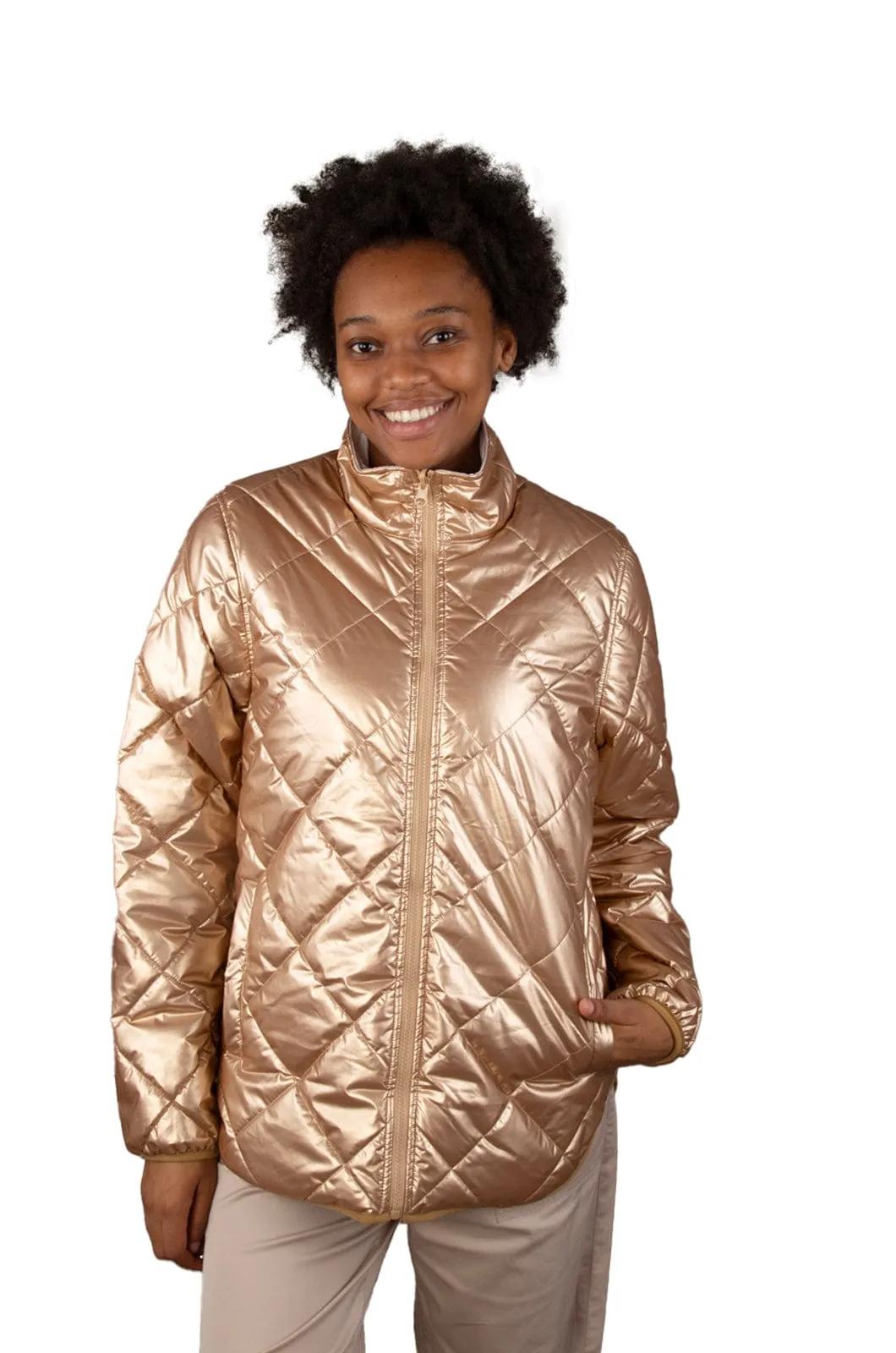 Sherrileah - Ladies Reversible Quilted Jacket