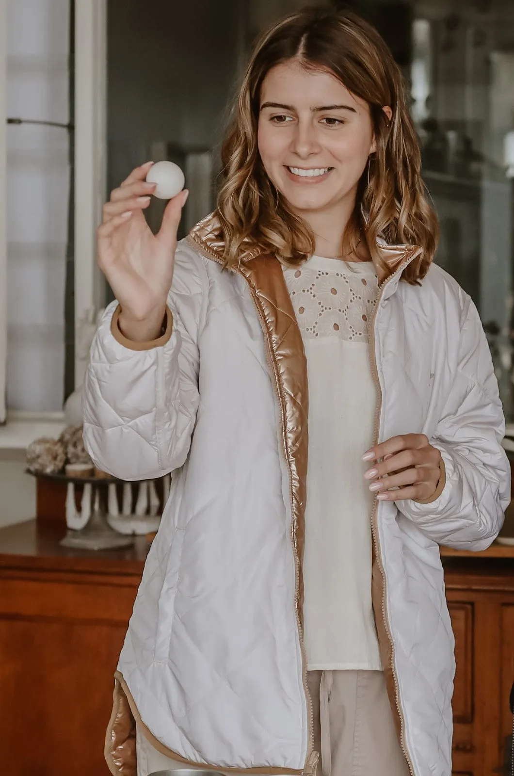 Sherrileah - Ladies Reversible Quilted Jacket
