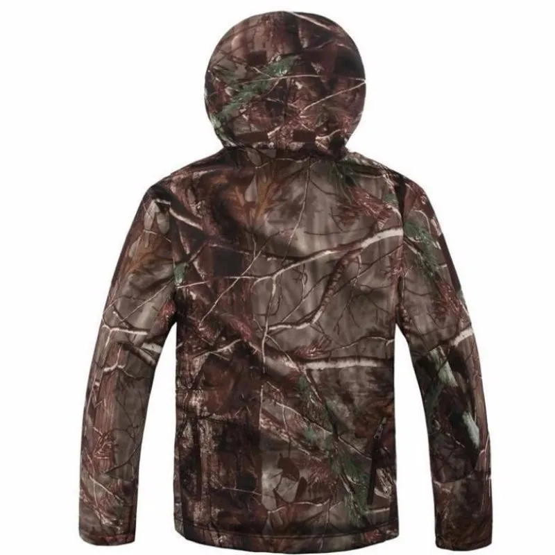 Softshell Camouflage Outdoor Jacket For Men