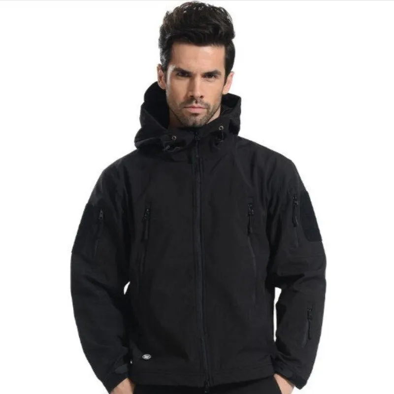 Softshell Camouflage Outdoor Jacket For Men