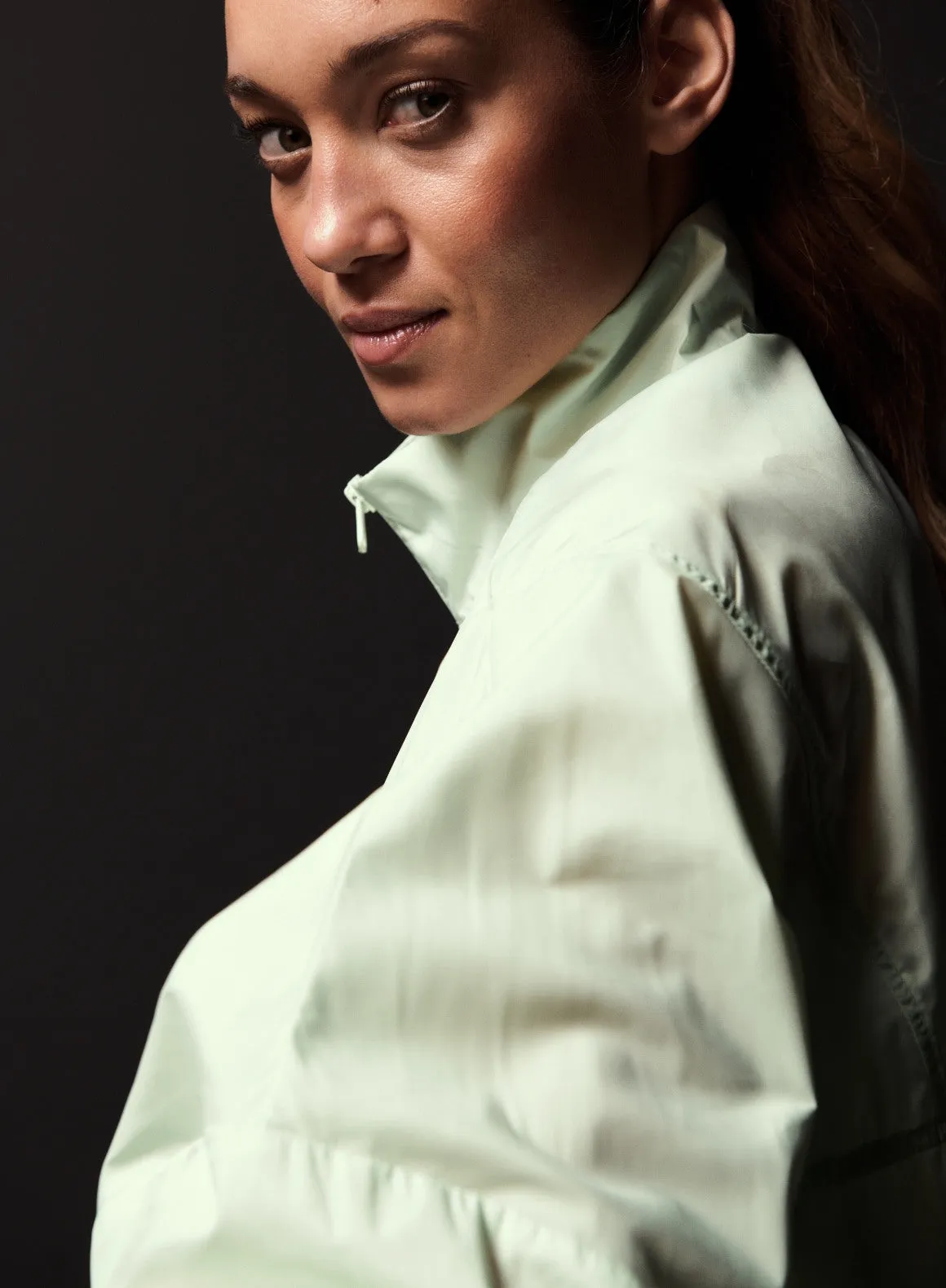 Spearmint Balance Blocked Windstopper Jacket