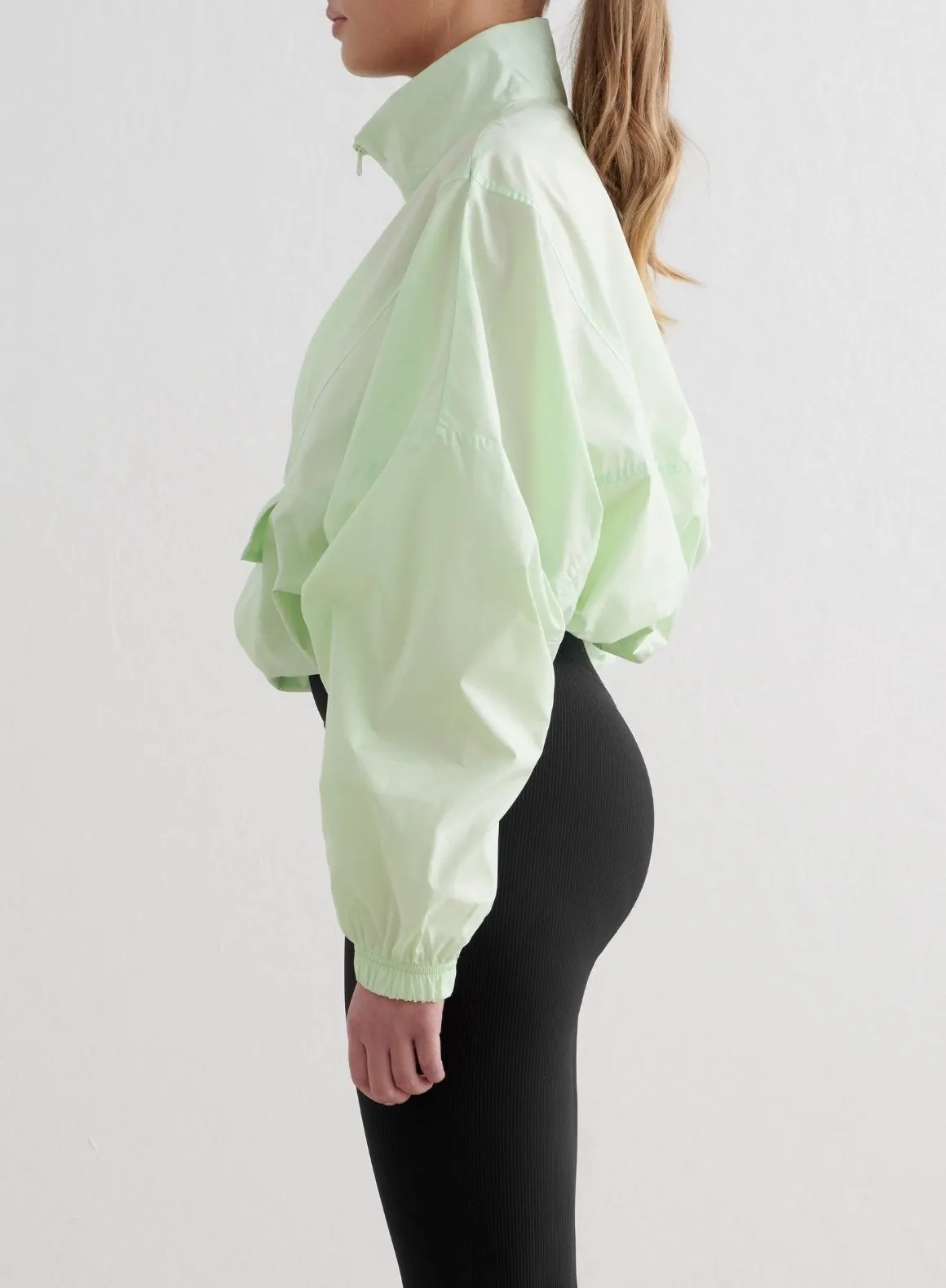 Spearmint Balance Blocked Windstopper Jacket