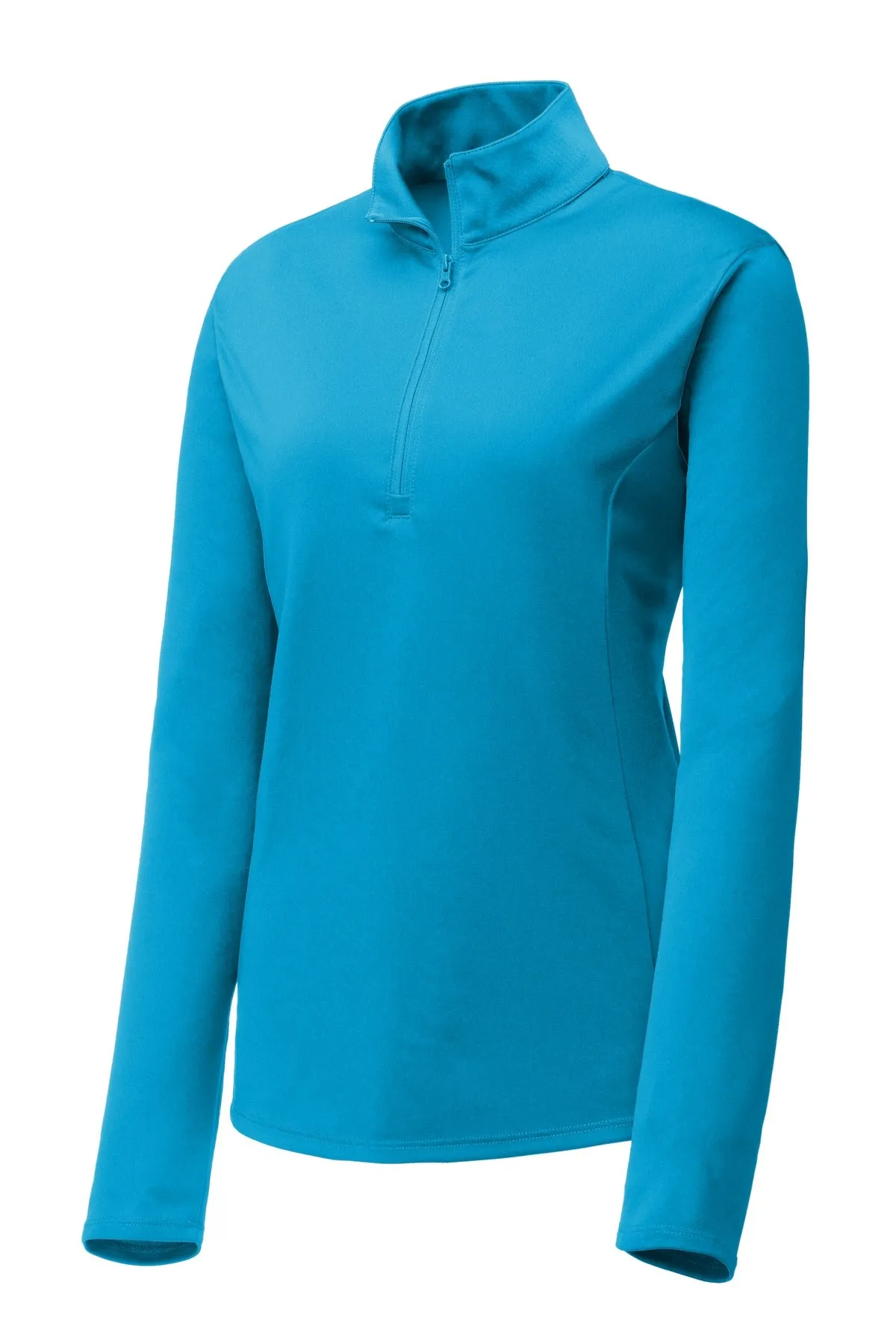 Sport-Tek Women's PosiCharge Competitor 1/4-Zip Pullover. LST357 Atomic Blue