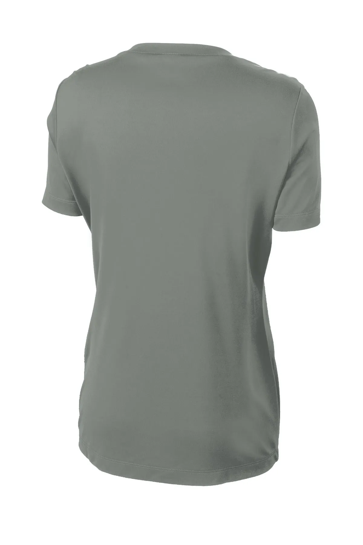 Sport-Tek Women's PosiCharge Competitor Tee. LST350 Grey Concrete