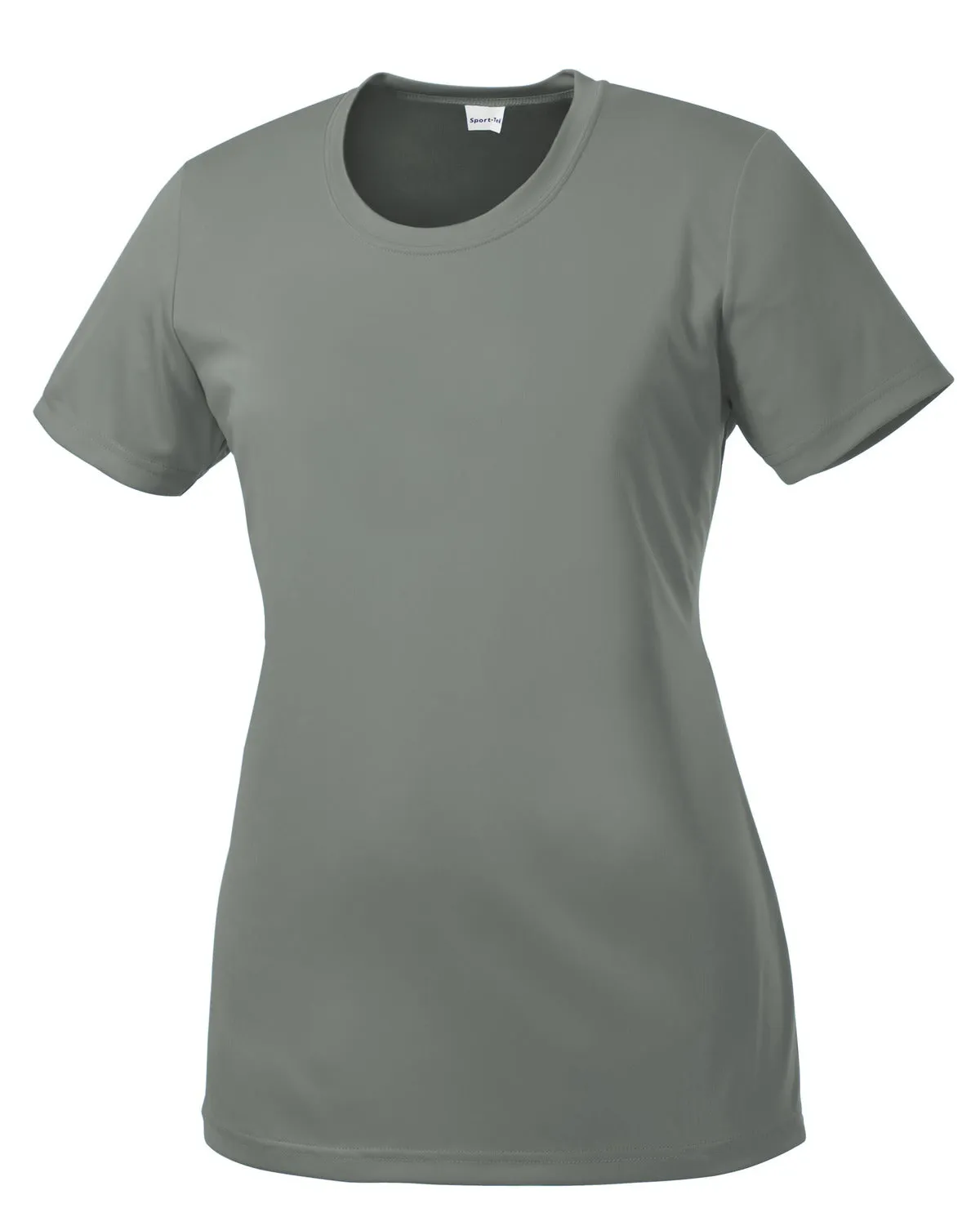 Sport-Tek Women's PosiCharge Competitor Tee. LST350 Grey Concrete