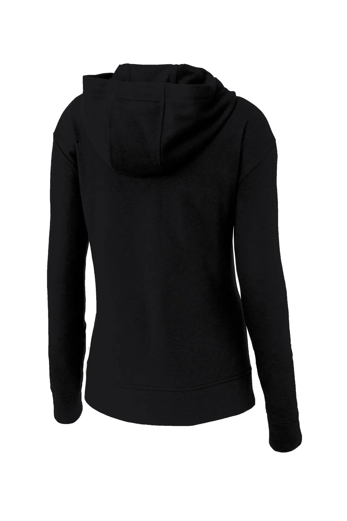 Sport-Tek® Women's PosiCharge® Tri-Blend Wicking Fleece Full-Zip Hooded Jacket
